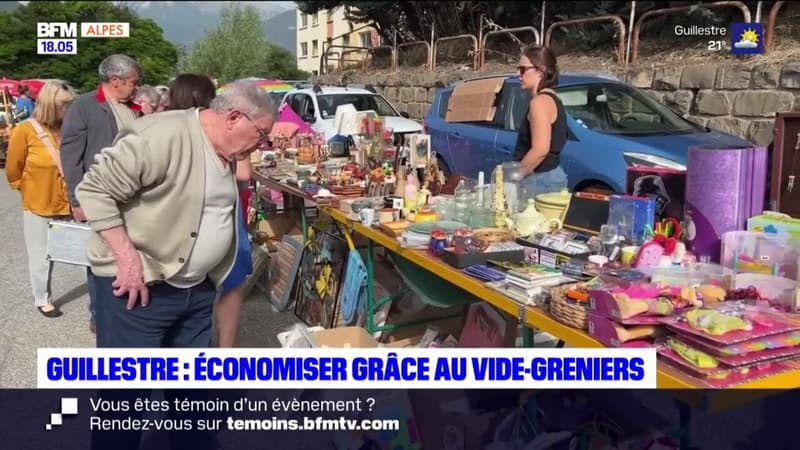 Hautes-Alpes: à Guillestre, économiser grâce aux vide-greniers