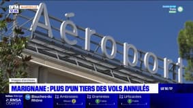 Grève des contrôleurs aériens: un tiers des vols annulés à l'aéroport de Marignane