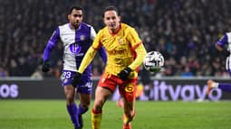 Florian Thauvin lors de Toulouse-Lens, le 2 janvier 2026