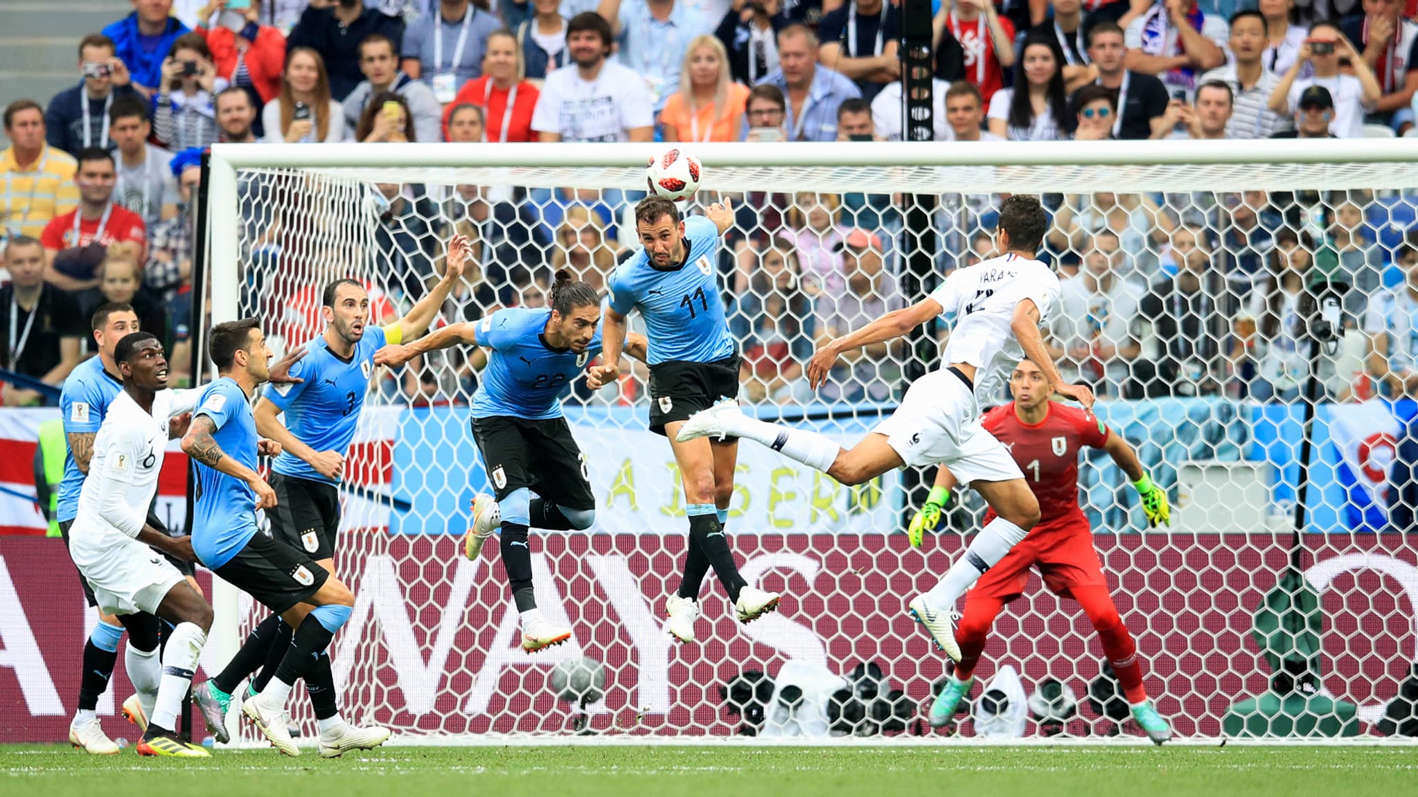 Le but de Varane de la tête