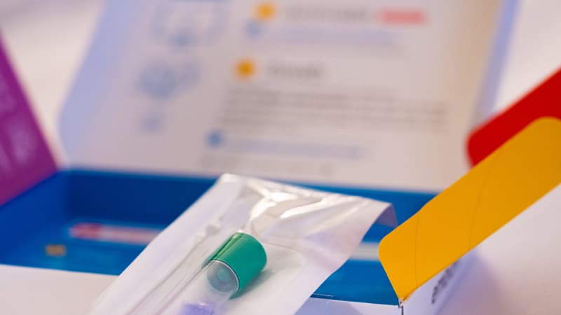 Un kit de test ADN à réaliser chez soi (Photo d'illustration)
