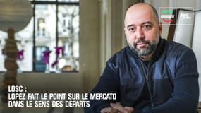 Mercato / Losc : Lopez évoque les possibles départs 