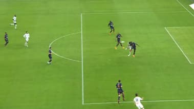 Le choc tête contre tête entre Vitinha et Kouyaté, OM-Montpellier, 31 mars 2023
