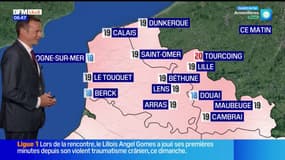 Météo Nord-Pas-de-Calais: des nuages et des éclaircies ce lundi, jusqu'à 26°C à Lille