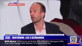 Manuel Bompard (LFI): "Il n'y a qu'un seul scénario compatible avec ce qui est l'usage des institutions de la Ve République (...) que cette coalition du Nouveau Front populaire soit appelée à Matignon"