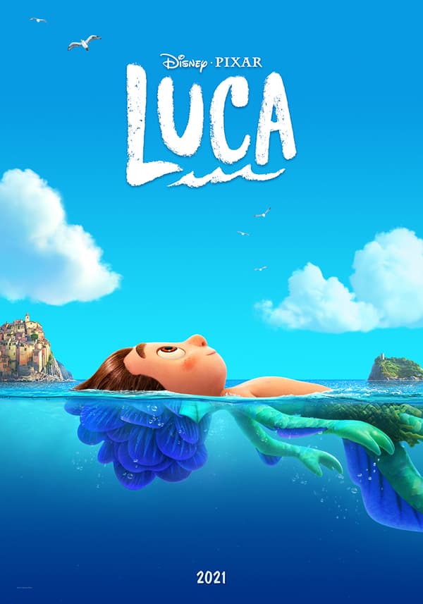 Affiche de "Luca", le nouveau film de Pixar