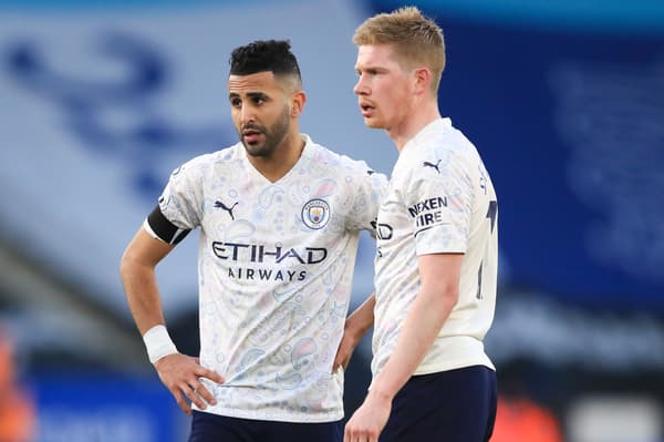 Riyad Mahrez et Kevin de Bruyne