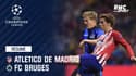 Résumé : Atlético Madrid - Club Bruges (3-1) - Ligue des champions