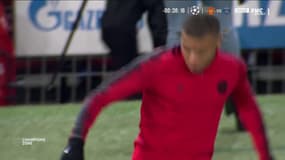 PSG - L'entrée des Parisiens sur la pelouse