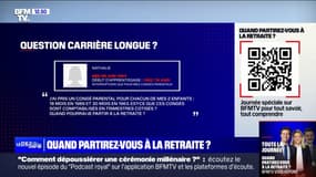 J'ai 59 ans et j'ai eu deux enfants, est-ce que mes congés parentaux sont comptabilisés en trimestres cotisés? BFMTV répond à vos questions sur les retraites