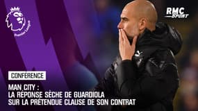Man City : La réponse sèche de Guardiola sur la prétendue clause de son contrat