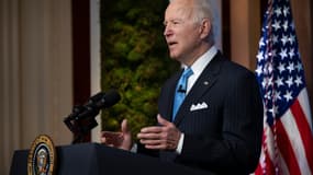 Le président américain Joe Biden, le 23 avril 2021 à la Maison Blanche, à Washington