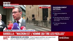 "La destitution (d'Emmanuel Macron) n'a pas de chance d'aboutir  compte tenu de l'état des forces du Parlement", estime Jordan Bardella