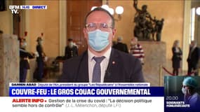 Damien Abad (LR) sur le couvre-feu à Paris: "les Français n'y comprennent plus rien"