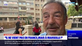 "Il ne vient pas en France, il vient à Marseille": les Marseillais fiers d'accueillir le pape