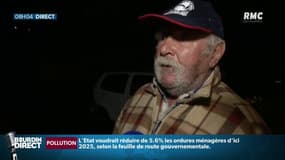 Intempéries dans le Sud, Albert a passé la nuit dans sa voiture