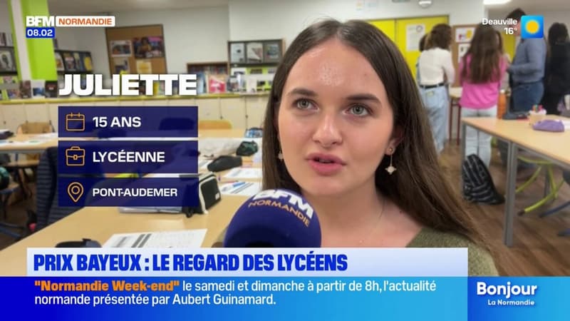 Prix de Bayeux: le prix des lycéens est décerné grâce au visionnage des élèves de Pont-Audemer thumbnail