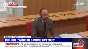 Edouard Philippe: "Nos décisions sont souvent prises sur le fondement d'informations parfois incomplètes et souvent contradictoires"