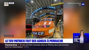 Le TGV Patrick fait ses adieux à Perrache 