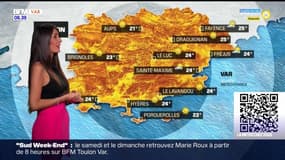 Météo Var: il va faire beau avec des températures élevées, 33°C à Toulon