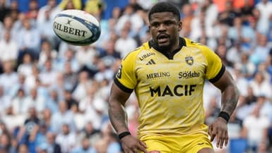 Jonathan Danty avec La Rochelle en octobre 2024