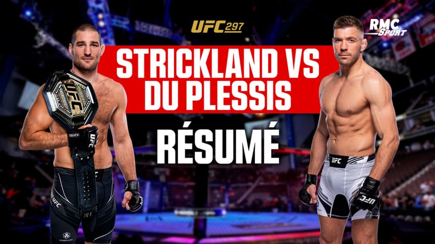 UFC 297 - Pour défendre sa ceinture, Strickland veut se battre jusqu'à la  mort. En live cette nuit sur RMC Sports !