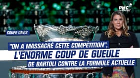 Coupe Davis : "On a massacré cette compétition", l'énorme coup de gueule de Bartoli contre la formule actuelle