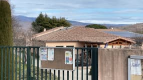 L'école où l'enfant aurait été attouché à Banon. 