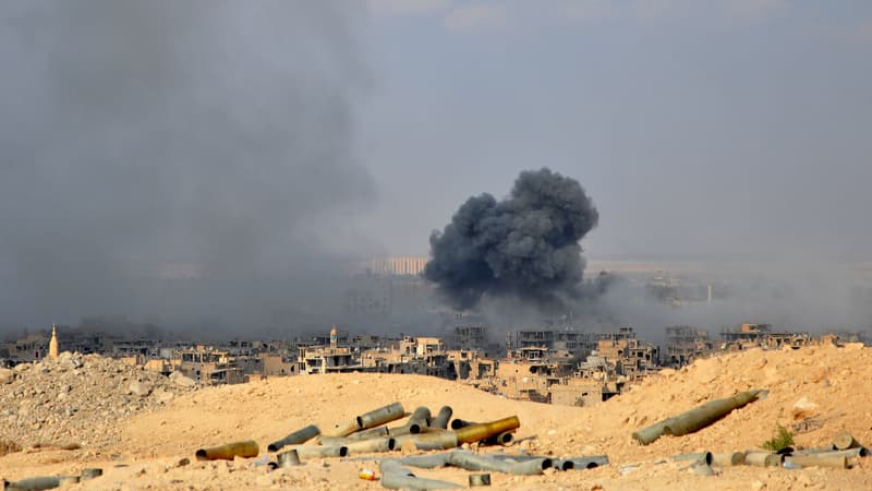 Deir Ezzor (Syrie), le 2 novembre 2017. Photo d'illustration