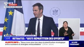 Retraites: "Personne n'aura à travailler au-delà de 67 ans" promet Olivier Véran