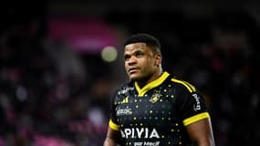 Jonathan Danty (La Rochelle) après son expulsion face au Stade Français en Top 14, le 23 décembre 2023
