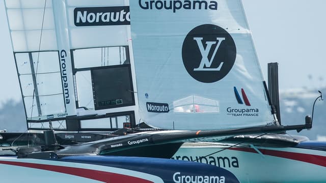 Le bateau Groupama Team France