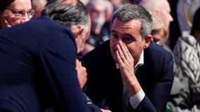Gérald Darmanin et Edouard Philippe au congrès de LREM 17 septembre 2022