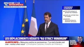 Christophe Castaner: "La circulation entrante et sortante de marchandises se poursuivra"