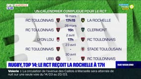 Top 14: le RCT reçoit La Rochelle à 17 heures
