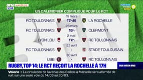 Top 14: le RCT reçoit La Rochelle à 17 heures