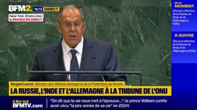 À l'ONU, Sergueï Lavrov accuse Israël de vouloir "faire exploser" le Moyen-Orient