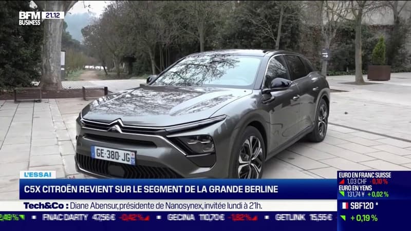 C5X : Citroën revient sur le segment de la grande berline