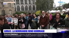 Rouen: la ville rend hommage à l'enseignant d'Arras