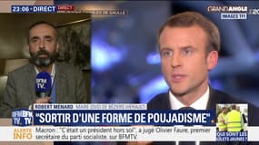Interview d'Emmanuel Macron sur TF1 : les constats de Robert Ménard