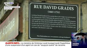 À Bordeaux, des plaques explicatives pour les rues qui portent le nom d'un esclavagiste