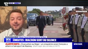 Interview d'Emmanuel Macron: "Il veut maintenir l'immigration massive qu'on connaît aujourd'hui en France mais la répartir autrement", pour Kévin Mauvieux (RN)