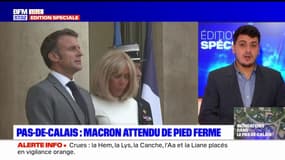 Inondations dans le Pas-de-Calais: Emmanuel Macron attendu de pied ferme