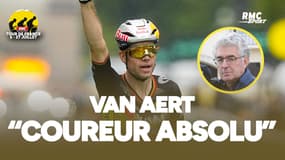 Tour de France (E21) : "Le coureur absolu", Madiot admiratif devant van Aert, coureur qu'il "rêve d'avoir"