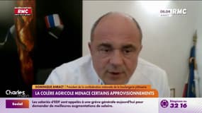 La colère agricole menace certains approvisionnements