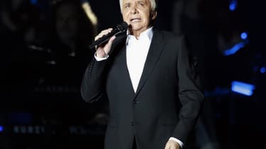 Michel Sardou au Palais Omnisport de Bercy le 12 décembre 2012.