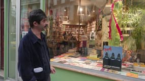 Alexis Argyroglo, le fondateur de la librairie Petite Égypte, à Paris.
