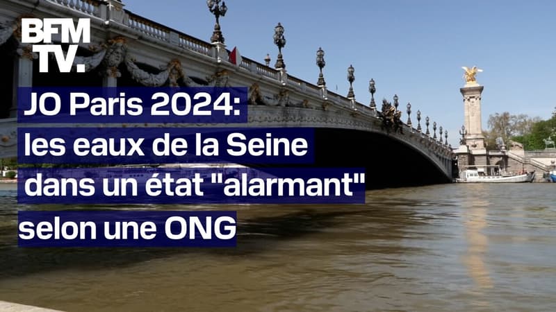 JO de Paris 2024: un nouveau rapport alerte sur l'état de l'eau de la Seine, dans laquelle vont se tenir des épreuves de natation
