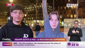 Mbappé quitte le PSG : la réaction des supporters
