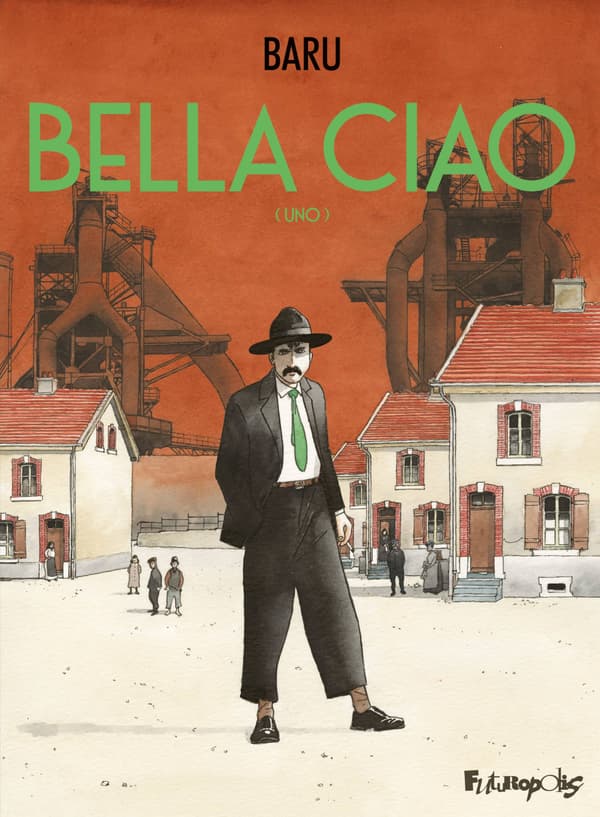 La couverture de la BD "Belle Ciao" de Baru